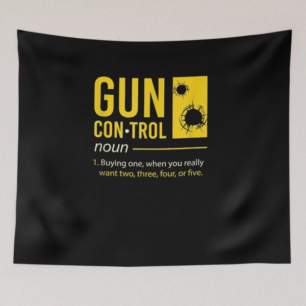 Item preview, Gun Control Definition I Funny Gun Saying I Gun Control  designed and sold by charissamo77.