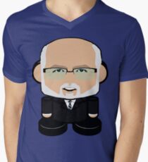 Master Weaver Politico'bot Toy Robot 1.0 Men's V-Neck T-Shirt