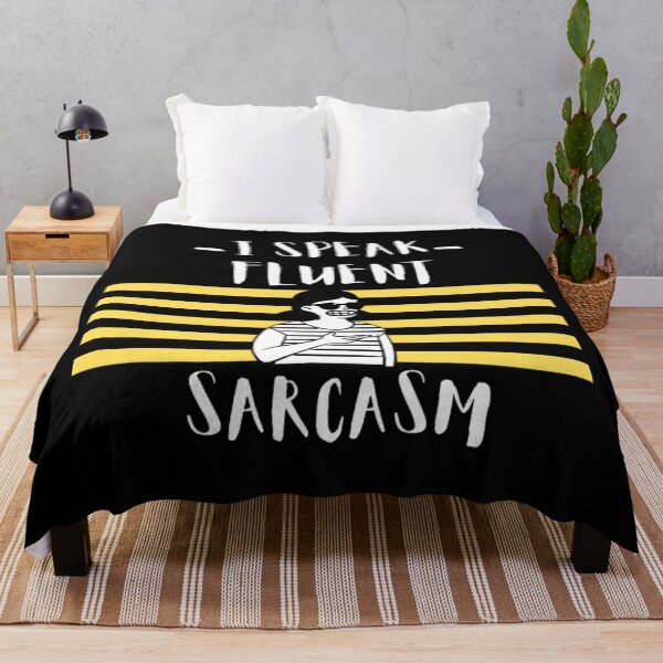 Item preview, FLUENT IN (SARCASTIC) designed and sold by Kawabijutsu21.