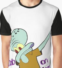 Squidward Dabbing T Shirts Redbubble - this shirt is for all crash bandicoot lovers roblox