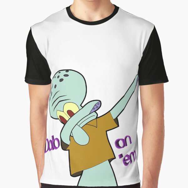 squidward art shirt