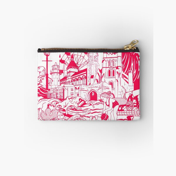 Item preview, Hartlepool Headland in Pink designed and sold by ItsDarkInThere.