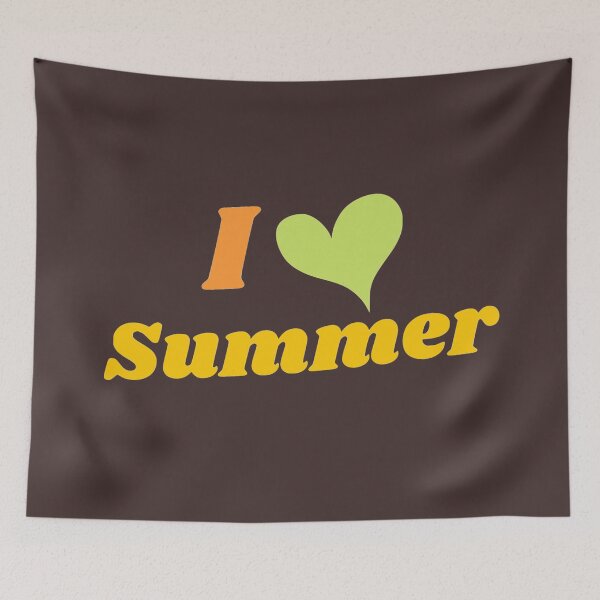 Item preview, I Love Summer Retro designed and sold by SunfullyYours.