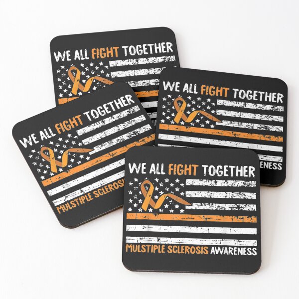 Item preview, We All Fight Together Multiple Sclerosis Awareness designed and sold by gatelymorto.