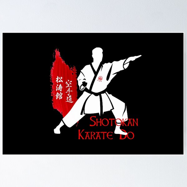 Item preview, Shotokan Karate Kumite Strike - Martial Arts Design designed and sold by Zanshin-Art.