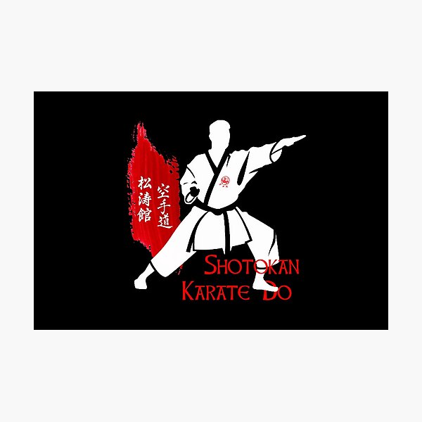 Item preview, Shotokan Karate Kumite Strike - Martial Arts Design designed and sold by Zanshin-Art.