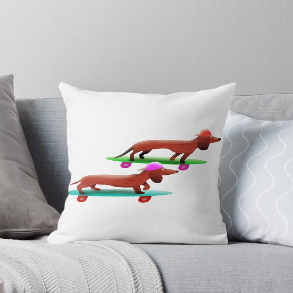 Item preview, Longboarding dachsunds designed and sold by Xdelacra.
