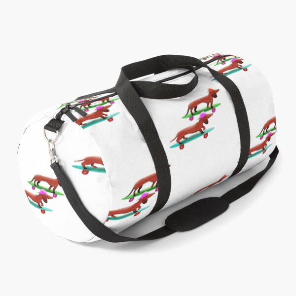 Item preview, Longboarding dachsunds designed and sold by Xdelacra.