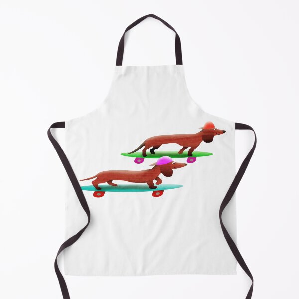 Item preview, Longboarding dachsunds designed and sold by Xdelacra.