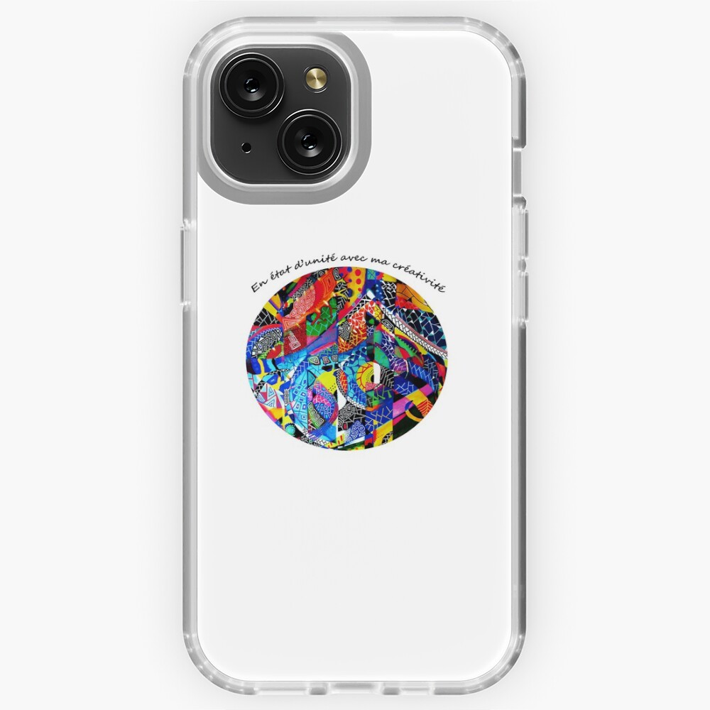Aperçu de l'œuvre Coque souple iPhone créée et vendue par Graine-de-Lune.
