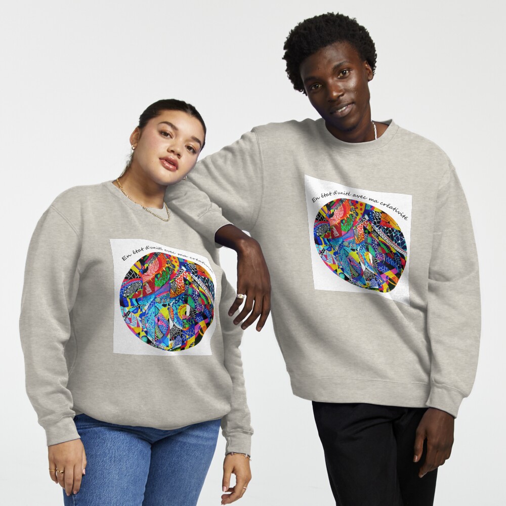 Aperçu de l'œuvre Sweatshirt épais créée et vendue par Graine-de-Lune.