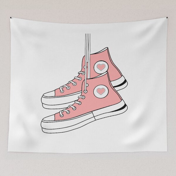 Item preview, Pink Girly Sneakers designed and sold by Trace1234.