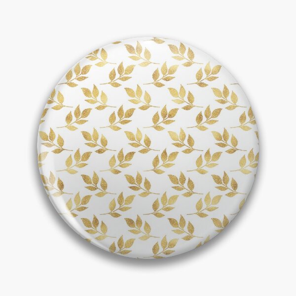 Item preview, Gold Glitter Foliage White Luxury Design designed and sold by NdesignTrend.