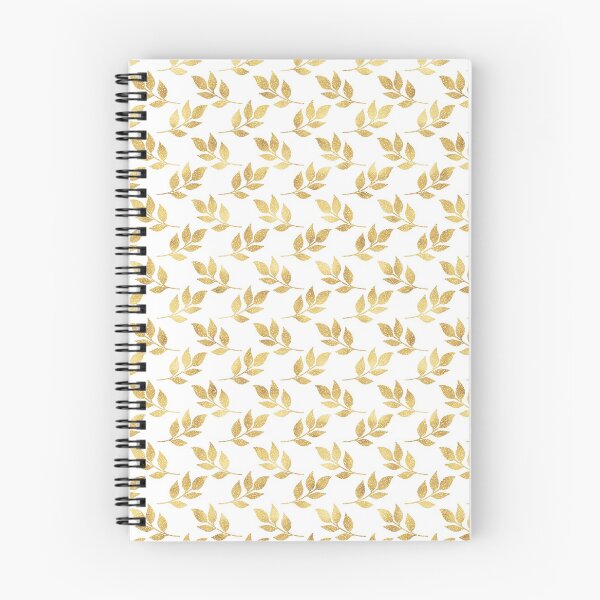 Item preview, Gold Glitter Foliage White Luxury Design designed and sold by NdesignTrend.