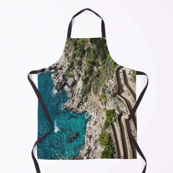 Item preview, Long and Twisted Walk to the Shore - Azure Magic of Capri designed and sold by Georgia Mizuleva.