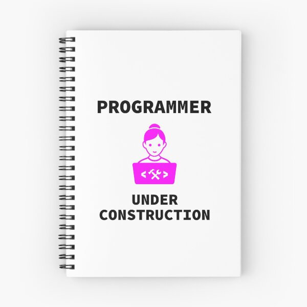 Item preview, Girl Programmer Under Construction, Computer Science Student, Learn Programming designed and sold by Max-Wear.