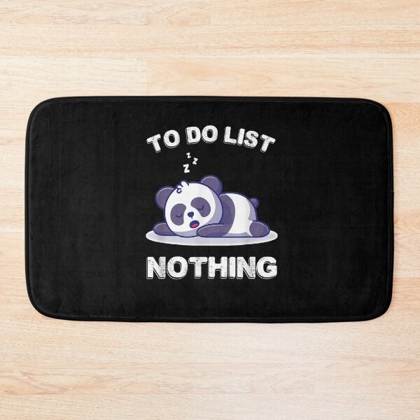 Item preview, To Do List Nothing Cute Panda Lover Gifts  designed and sold by charissamo77.
