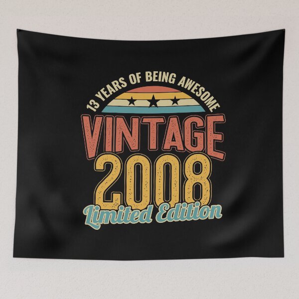 Aperçu de l'œuvre Cadeaux pour les 13 ans 13 ans de réussite 2008 créée et vendue par Hananiah Merch.