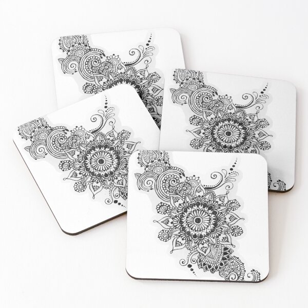 Item preview, Black and white mandala designed and sold by MariiaCreation.