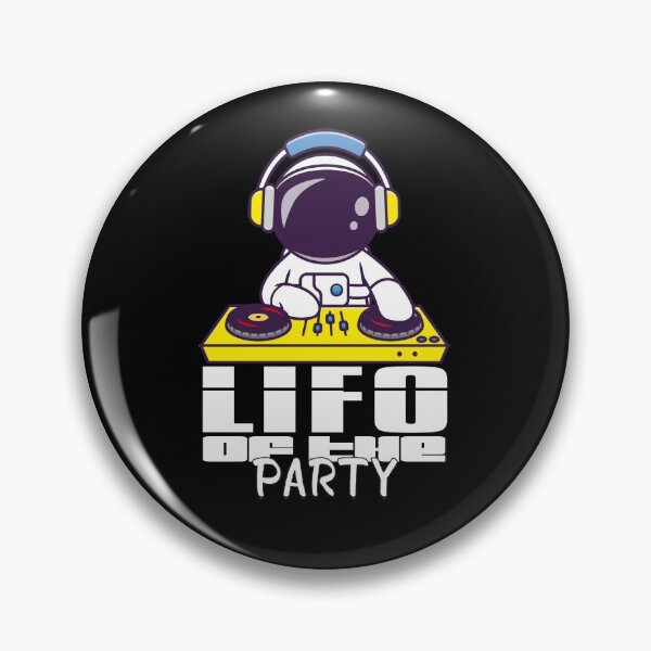 Item preview, Lifo Of The Party Funny DJ designed and sold by YAITPSTORE.