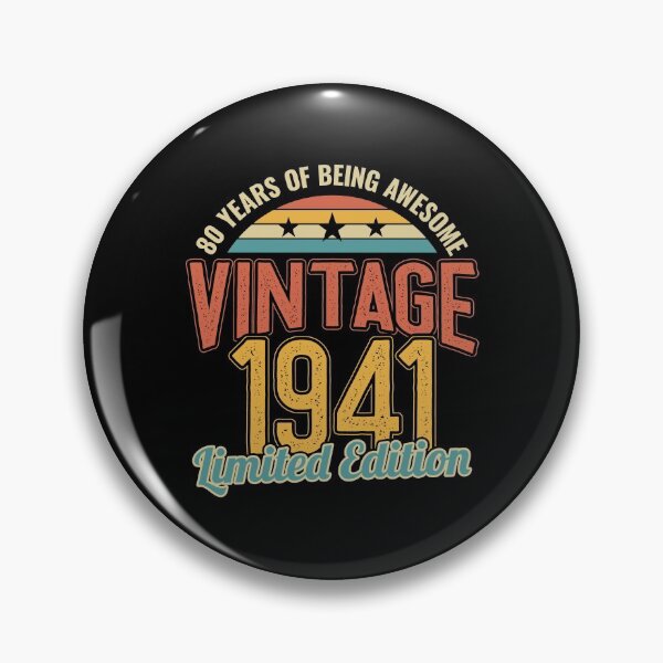 Item preview, 80th Birthday 80 Years of Being Awesome 1941 designed and sold by Hananiah Merch.