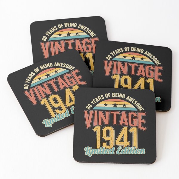 Item preview, 80th Birthday 80 Years of Being Awesome 1941 designed and sold by Hananiah Merch.