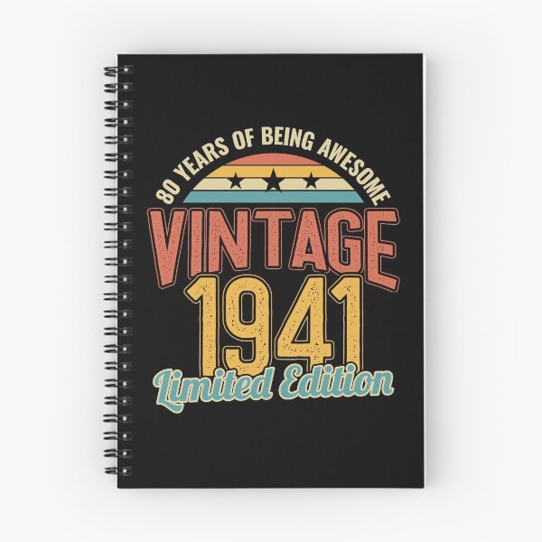 Item preview, 80th Birthday 80 Years of Being Awesome 1941 designed and sold by Hananiah Merch.
