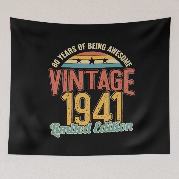 Item preview, 80th Birthday 80 Years of Being Awesome 1941 designed and sold by Hananiah Merch.