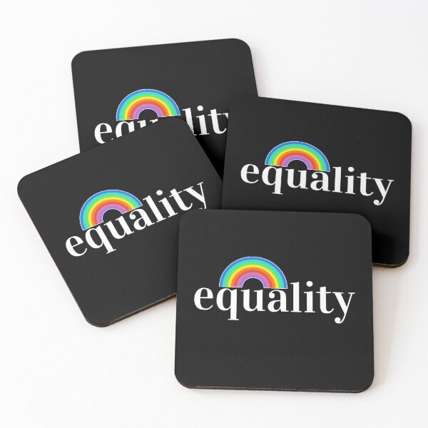 Item preview, Equality LGBT Love Rainbow Peace Gift Equal designed and sold by CreatDifference.