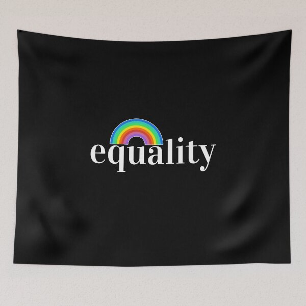Item preview, Equality LGBT Love Rainbow Peace Gift Equal designed and sold by CreatDifference.