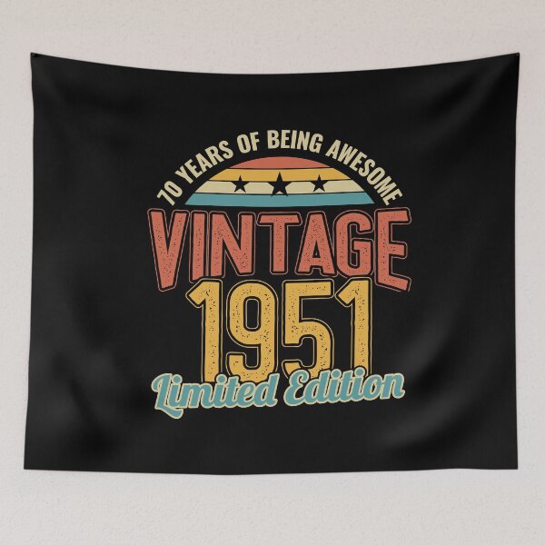 Item preview, 70th Birthday 70 Years of Being Awesome 1951 designed and sold by Hananiah Merch.