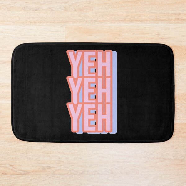 Item preview, YEH YEH YEH, TYPOGRAPHY designed and sold by Happy  Soul Store.