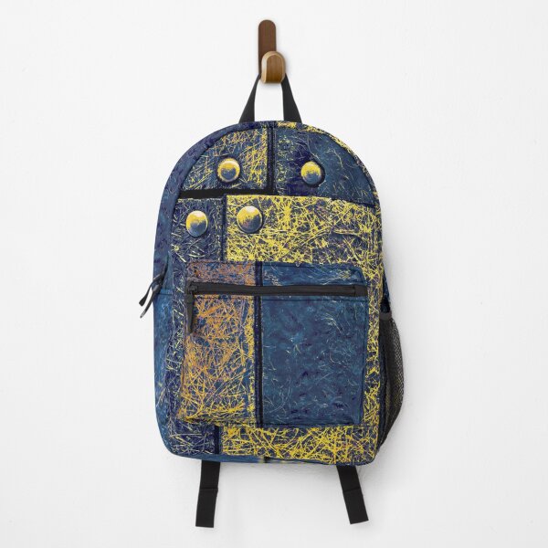 Item preview, Scratched Blue and Gold Textures designed and sold by Mitko Peroski.