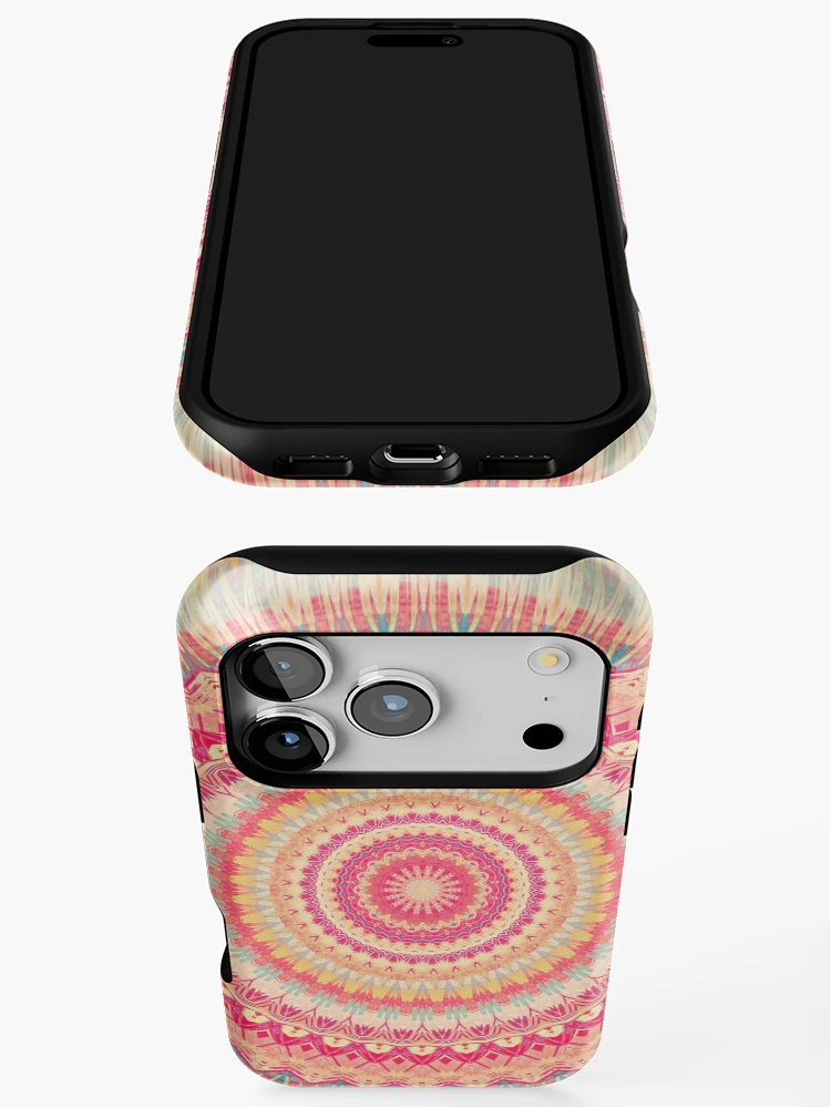 Thumbnail 3 of 4, iPhone Case, Mandala 028 designed and sold by Mandala Of Life.