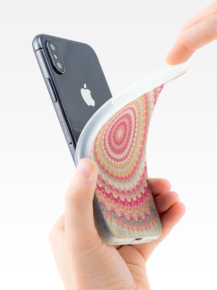 Thumbnail 4 of 5, iPhone Case, Mandala 028 designed and sold by Mandala Of Life.