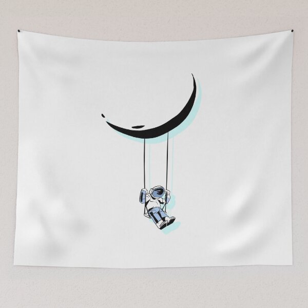 Item preview, Astronaut Swinging On The Moon Gift designed and sold by TTFMerch.