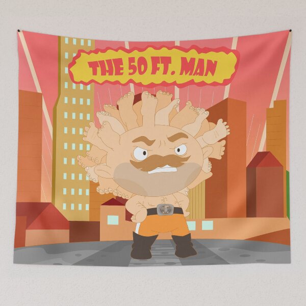 Item preview, The powerful 50ft man designed and sold by alapapaju.