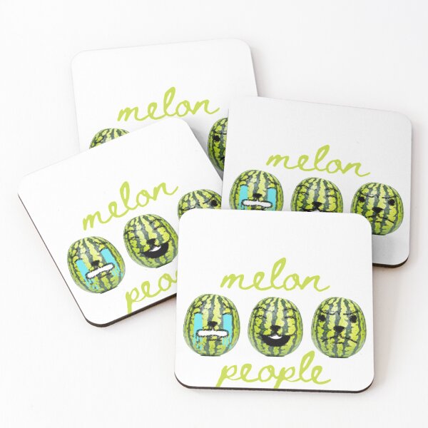 Item preview, Melon face expressions( WATERMELON) designed and sold by Kawabijutsu21.