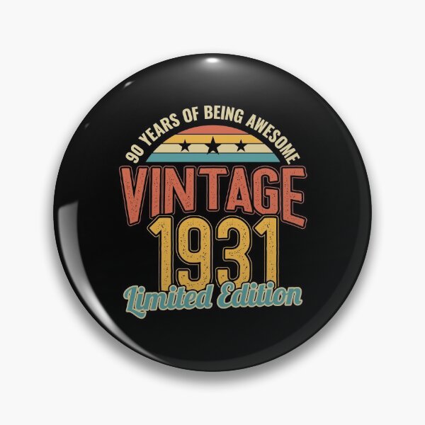 Item preview, 90th Birthday 90 Years of Being Awesome 1931 designed and sold by Hananiah Merch.