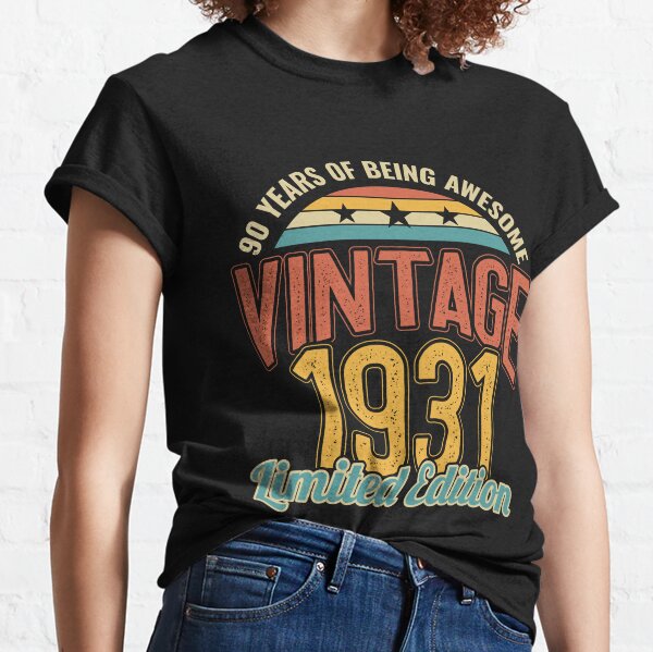 Produits Sur Le Theme 1931 90 Ans Redbubble