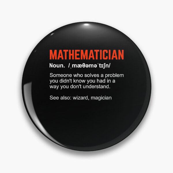 Item preview, Mathematician Definition Math Teacher Gift designed and sold by Marcid95.