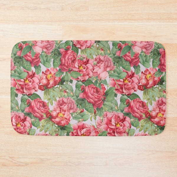 Item preview, blush floral - pink flower patterns designed and sold by Periko-Drey.