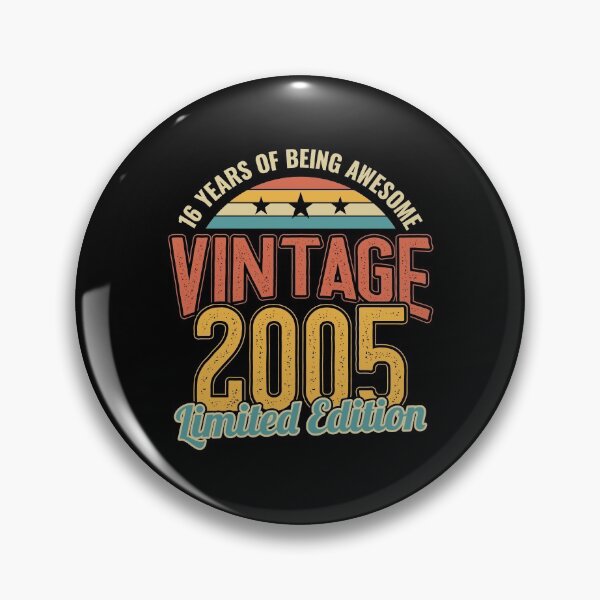Item preview, 16th Birthday 16 Years of Being Awesome 2005 designed and sold by Hananiah Merch.