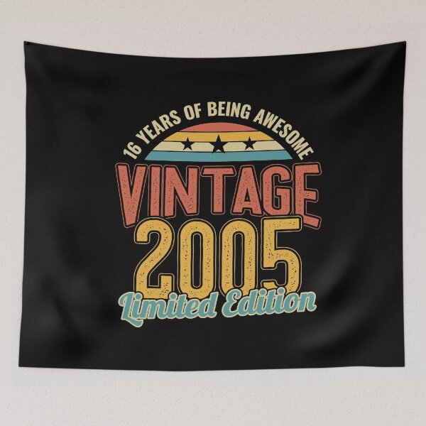 Item preview, 16th Birthday 16 Years of Being Awesome 2005 designed and sold by Hananiah Merch.