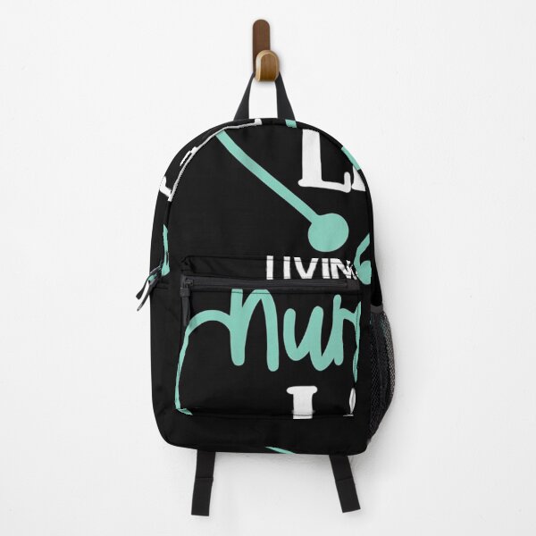 Item preview, Living That Nurse Life Cute Stethoscope Silhouette Graphic designed and sold by charissamo77.