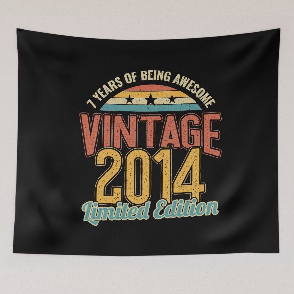 Item preview, 7th Birthday 7 Years of being Awesome 2014 designed and sold by Hananiah Merch.