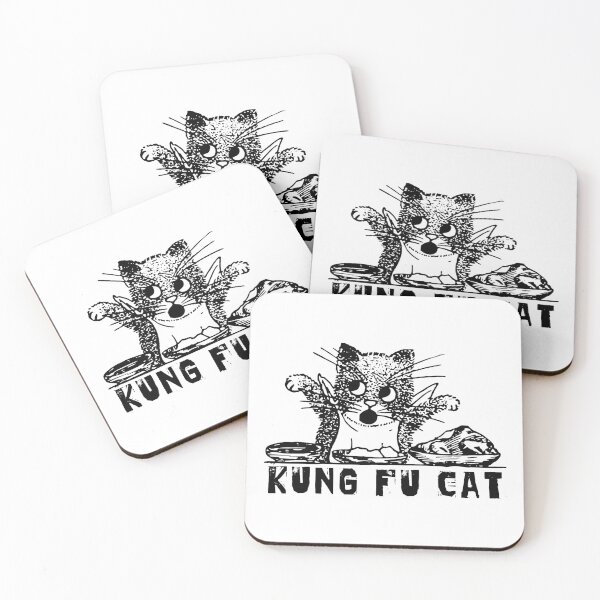Item preview, Kungfu Cat designed and sold by kickwear-com.