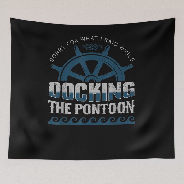 Item preview, Mens Sorry For What I Said When I Was Docking The Pontoon  designed and sold by charissamo77.