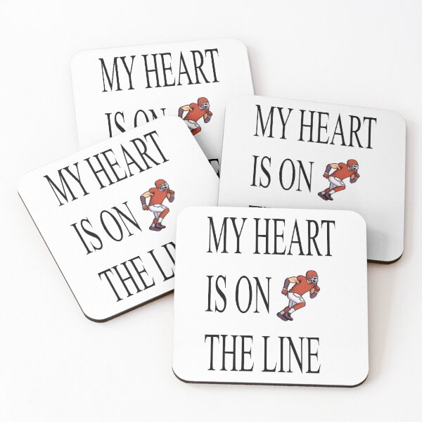 Item preview, My Heart Is On The Line designed and sold by saulmedia.