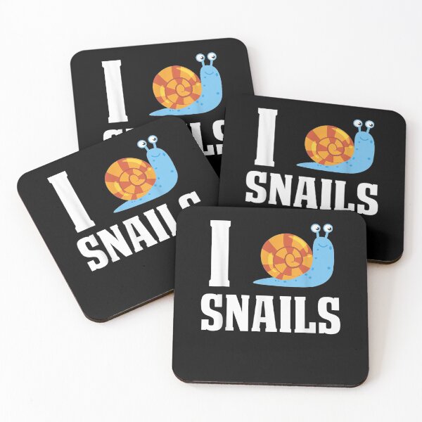 Item preview, I Love Snails Snail Running Team Slimy Animal  designed and sold by charissamo77.